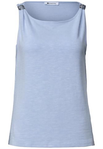 STREET ONE Top in Blau: Vorderseite