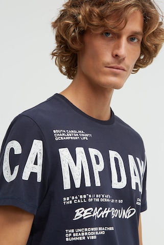 CAMP DAVID Shirt in Blue