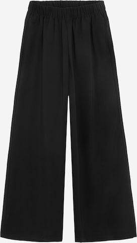 Cool Club Wide Leg Housut värissä musta: etupuoli