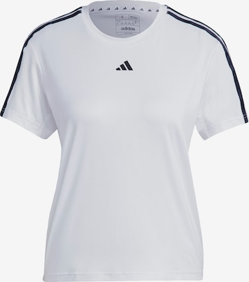 Tricou funcțional 'Train Essentials' de la ADIDAS PERFORMANCE pe alb: față