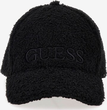 Casquette GUESS en noir : devant