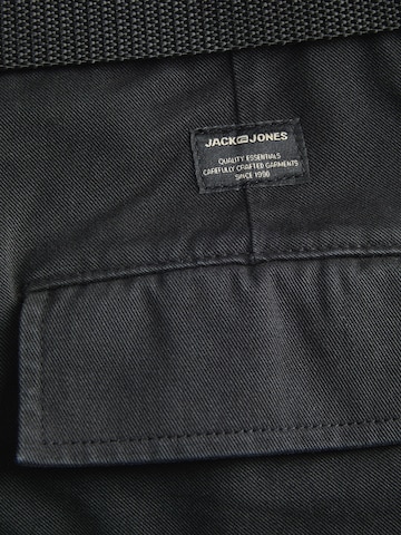 Jack & Jones Plus regular Cargobukser 'JPSTCOLE HUDSON' i sort