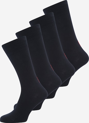 HUGO Red Socks in Blue: front