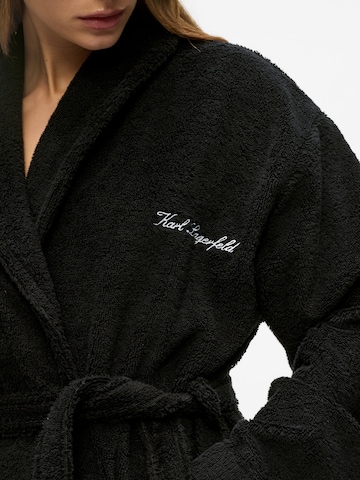 Karl Lagerfeld Банный халат длинный в Черный