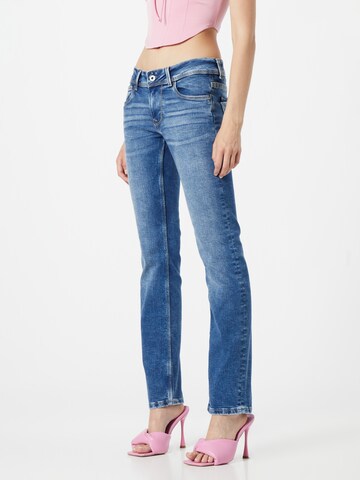 Pepe Jeans Slimfit Jeans 'SATURN' in Blauw: voorkant