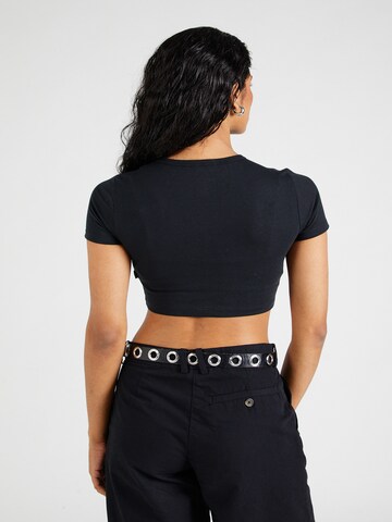 CONVERSE Shirt in Zwart