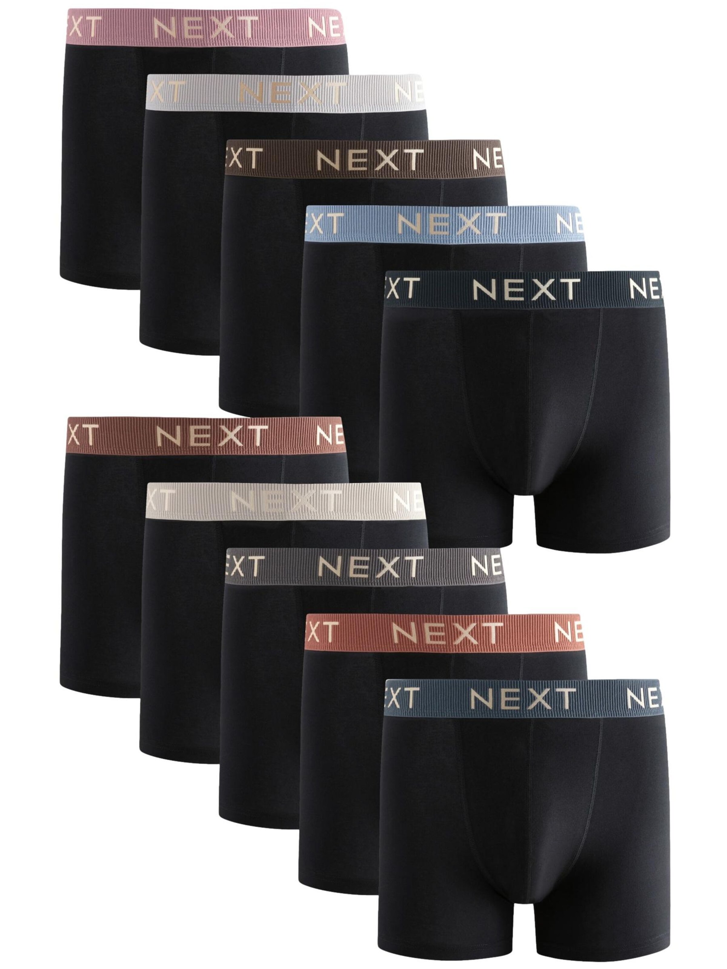 Next Boxer shorts in Black: front