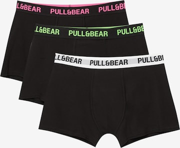 Pull&Bear Bokserki w kolorze czarny: przód