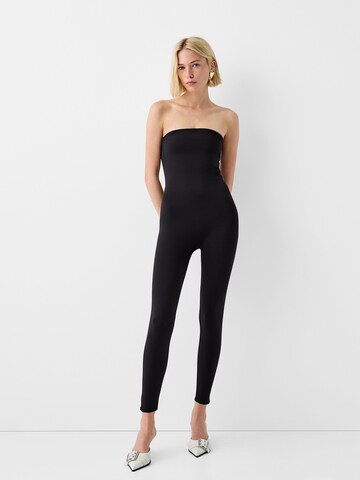 Tuta jumpsuit di Bershka in nero