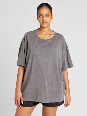 Noisy May Curve - Camiseta 'RENA IDA' en gris: frente