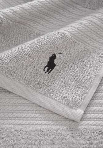 Ralph Lauren Home Shower Towel 'PLAYER' in Grey