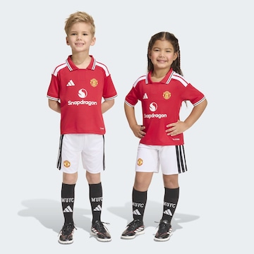 ADIDAS PERFORMANCE - Fato de treino 'Manchester United 26/27' em vermelho: frente