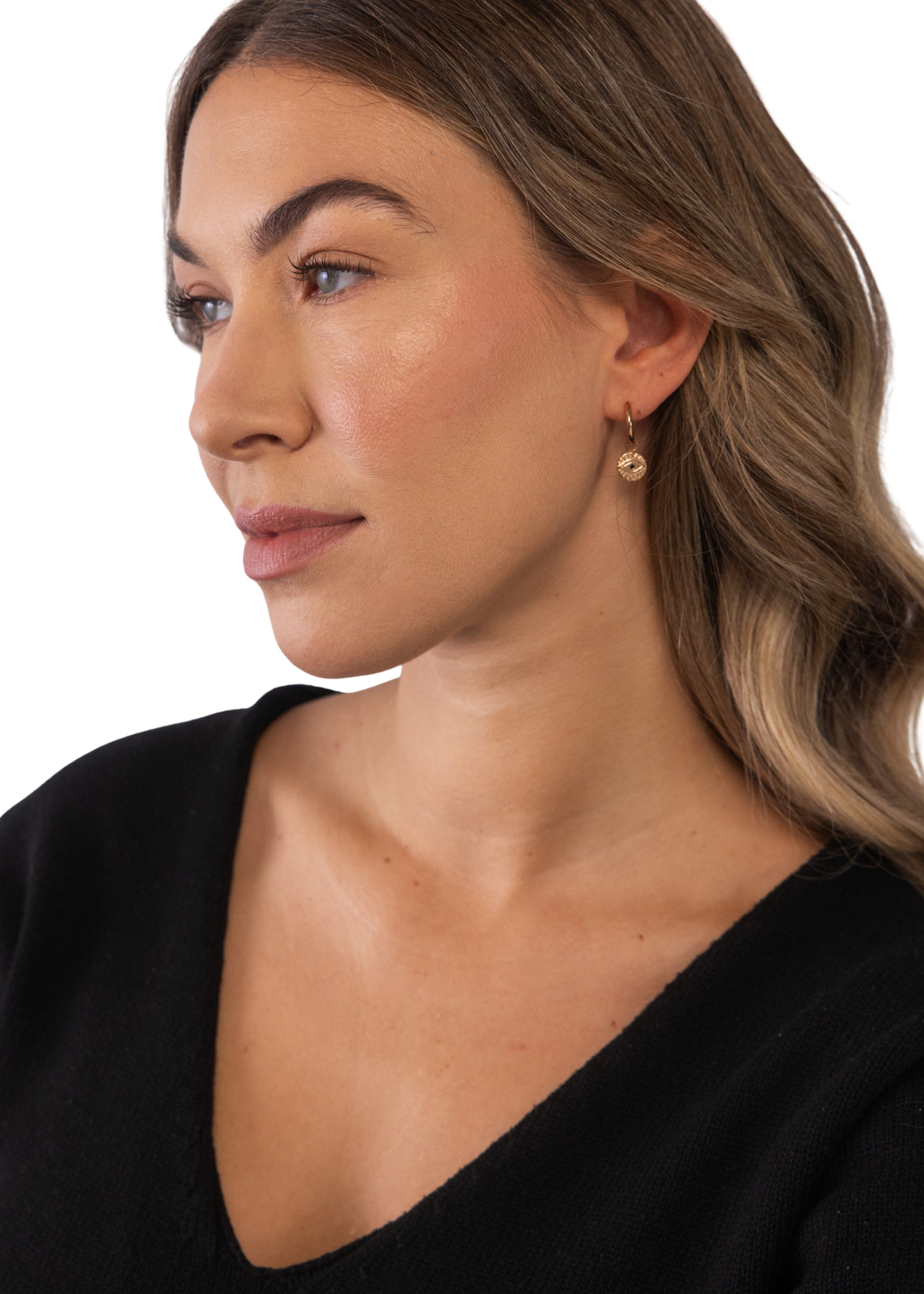 Boucles d'oreilles 'Eye' PURELEI en or