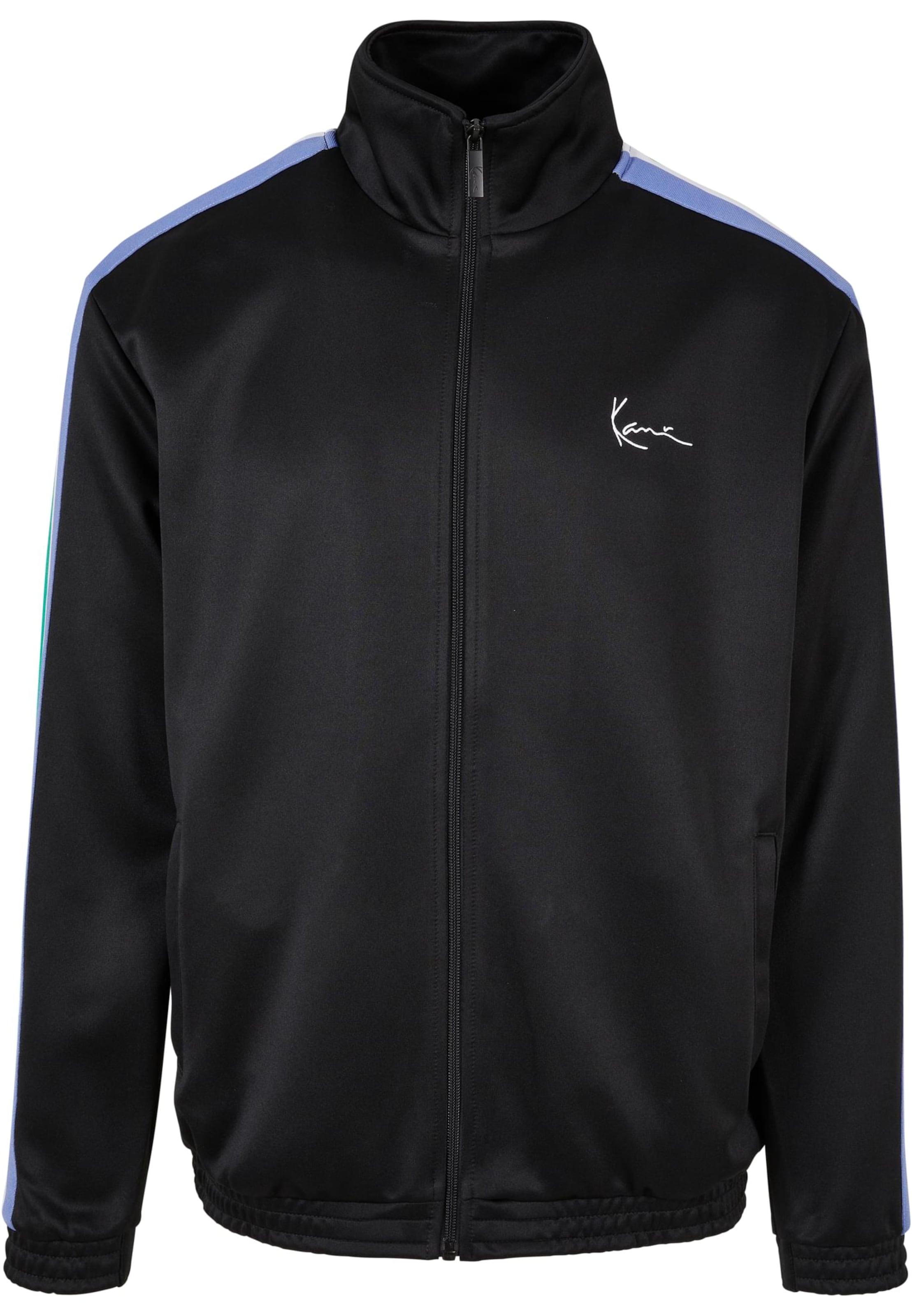 Karl Kani Between-season jacket in Black: front