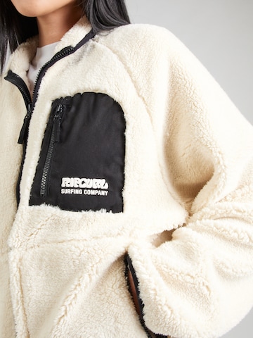 Jachetă  fleece 'SHORE BREAK' de la RIP CURL pe alb