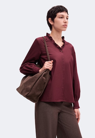 MORE & MORE - Blusa em vermelho: lateral