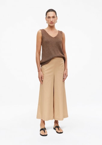 s.Oliver Wide leg Trousers in Beige