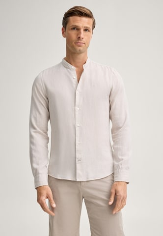 Coupe slim Chemise 'Pebo' JOOP! en beige : devant