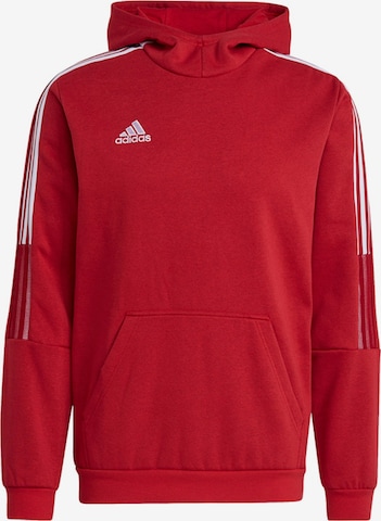 ADIDAS PERFORMANCE Sweatshirt 'Tiro 21' in Rood: voorkant