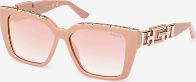 Ochelari de soare GUESS pe auriu / roz pal, Vizualizare produs