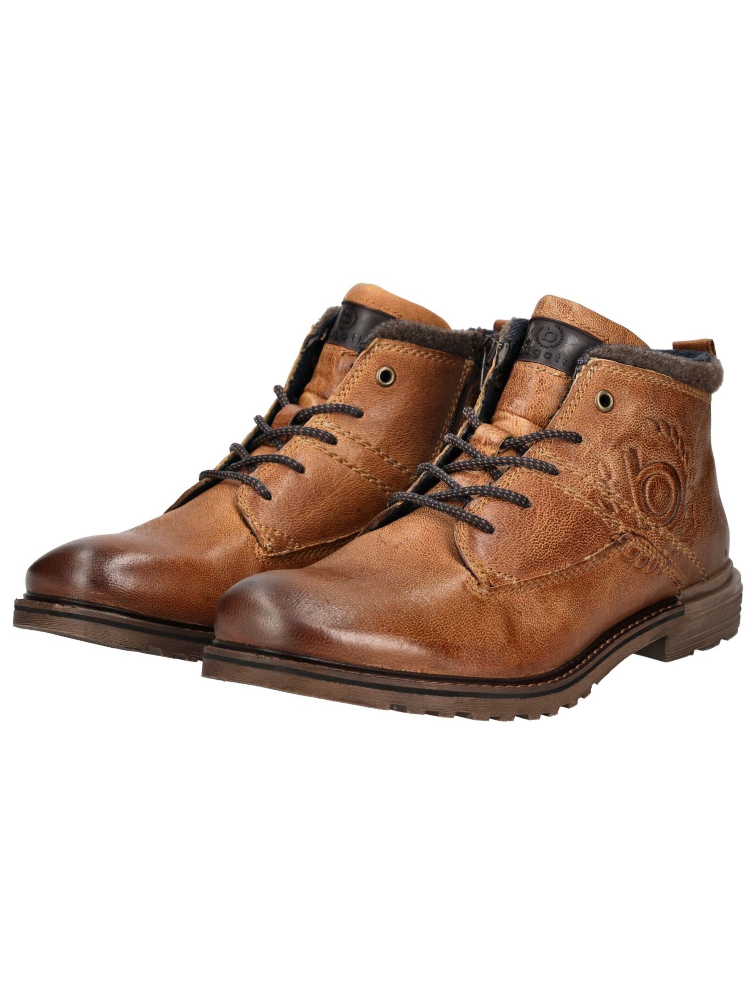 Bottines à lacets 'Vittore' bugatti en marron