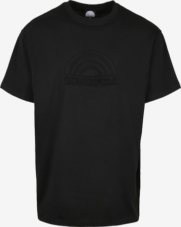 SOUTHPOLE T-Shirt in Schwarz: predná strana