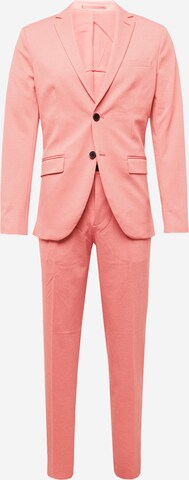 JACK & JONES Slimfit Oblek 'JPRJONES' – pink: přední strana