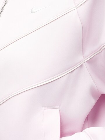 Nike Sportswear Кофта на молнии в Ярко-розовый