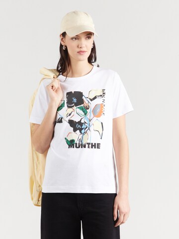 Munthe - Camisa 'RASCALI' em branco: frente