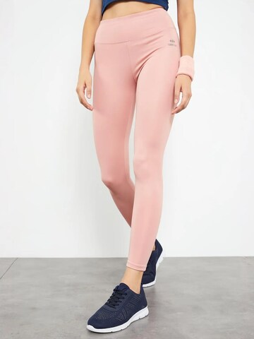 Tommy Life - Slimfit Leggings em rosa: frente