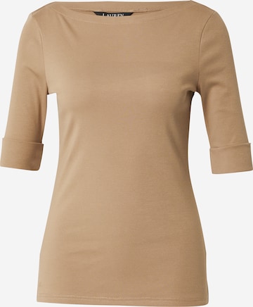 T-shirt 'JUDY' Lauren Ralph Lauren en beige : devant