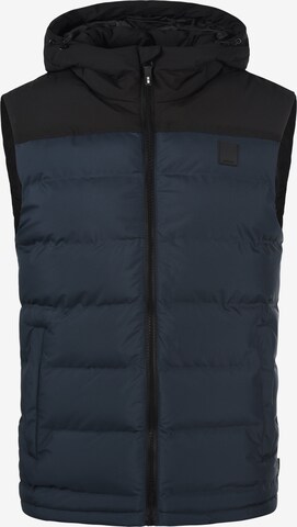 INDICODE JEANS Vest 'Iulius' in Blue: front