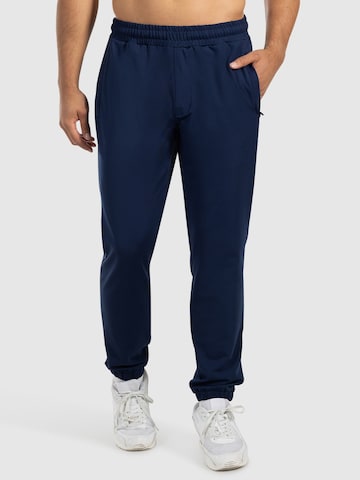 Smilodox Regular Trousers ' Damion ' in Blue: front