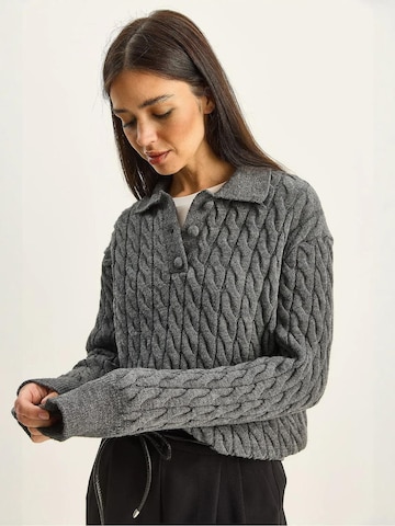 Bianco Lucci - Pullover em cinzento