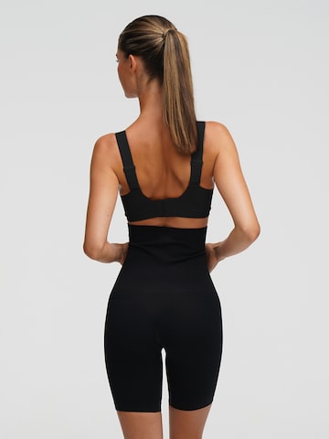 cfab (formerly creamy fabrics) - Pantalón moldeador 'High Waisted Shaping Shorts' en negro