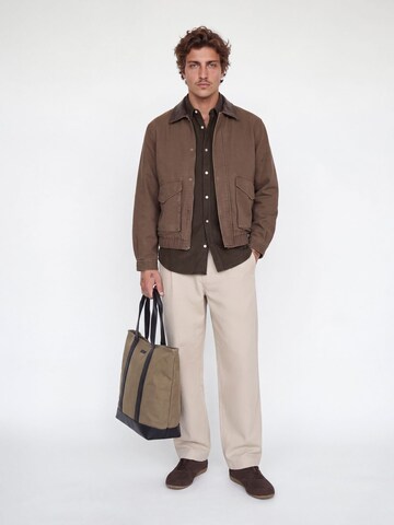 Coupe regular Chemise JACK & JONES en marron