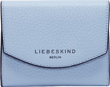 Liebeskind Berlin Wallet in Blue: front