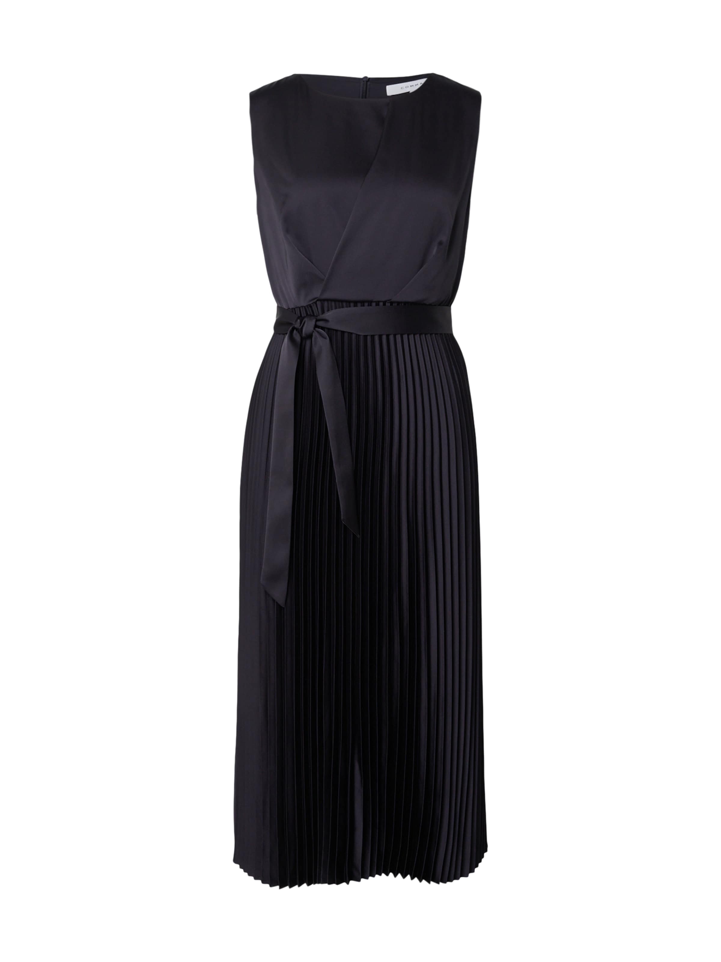 COMMA Jurk in Blauw: voorkant