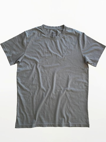 A Question Of (AQO) Shirt 'Anders Tee Garment Dyed' in Grey: front