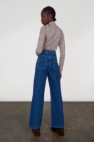 Aligne Wide leg Jeans 'Freda' in Blauw