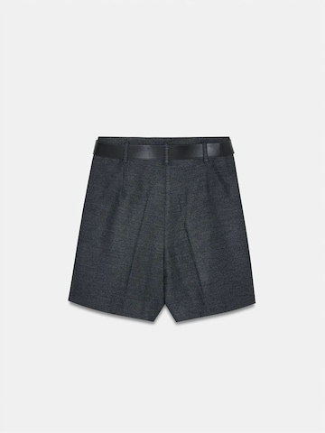 Dilvin Wide Leg Shorts in Grau