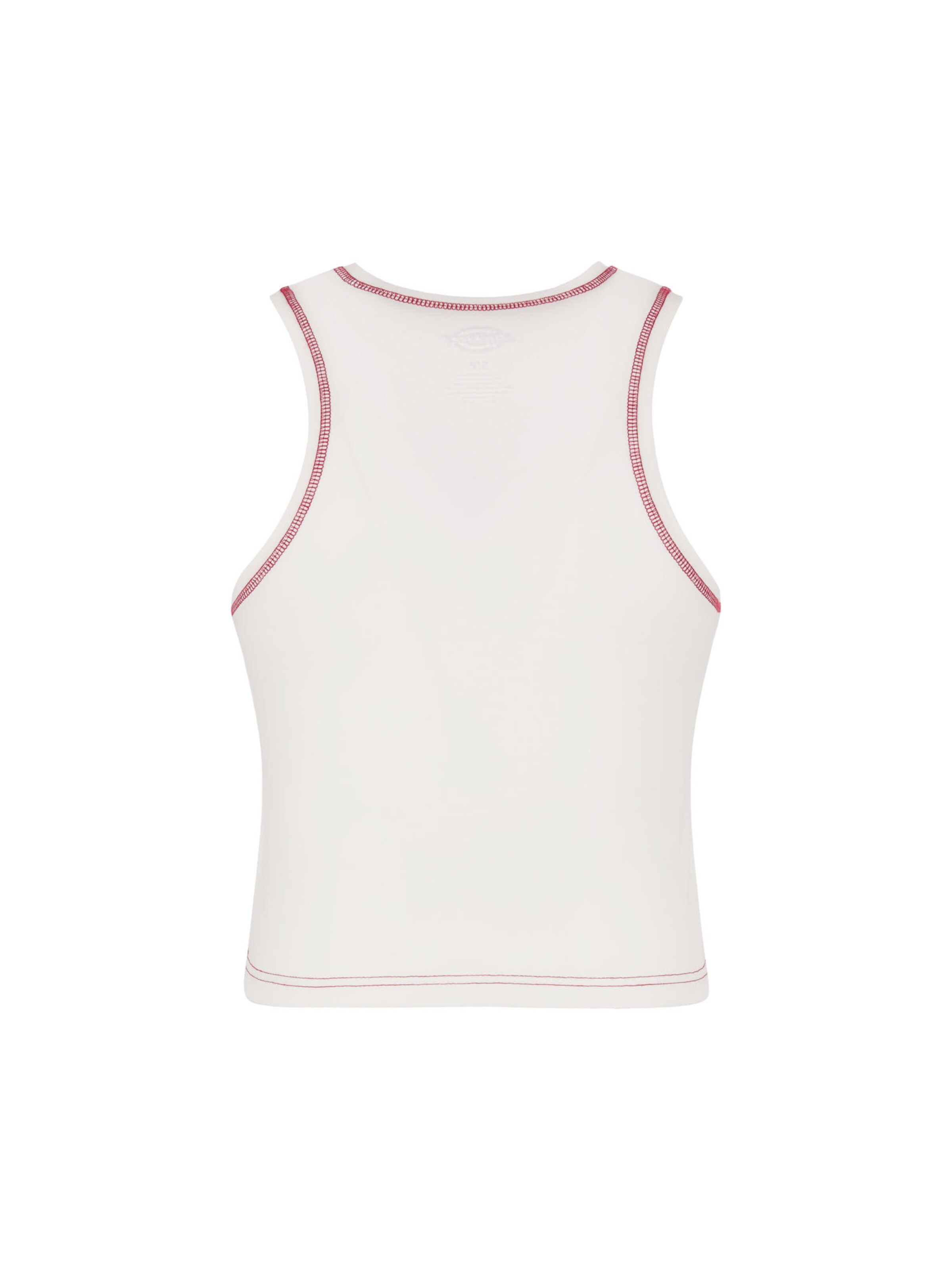 DICKIES - Top 'Racer' en blanco