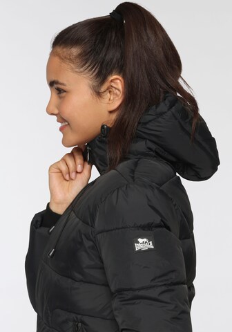 LONSDALE Winter Jacket in Black