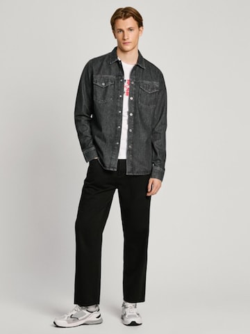 Pepe Jeans Regular fit Srajca | modra barva