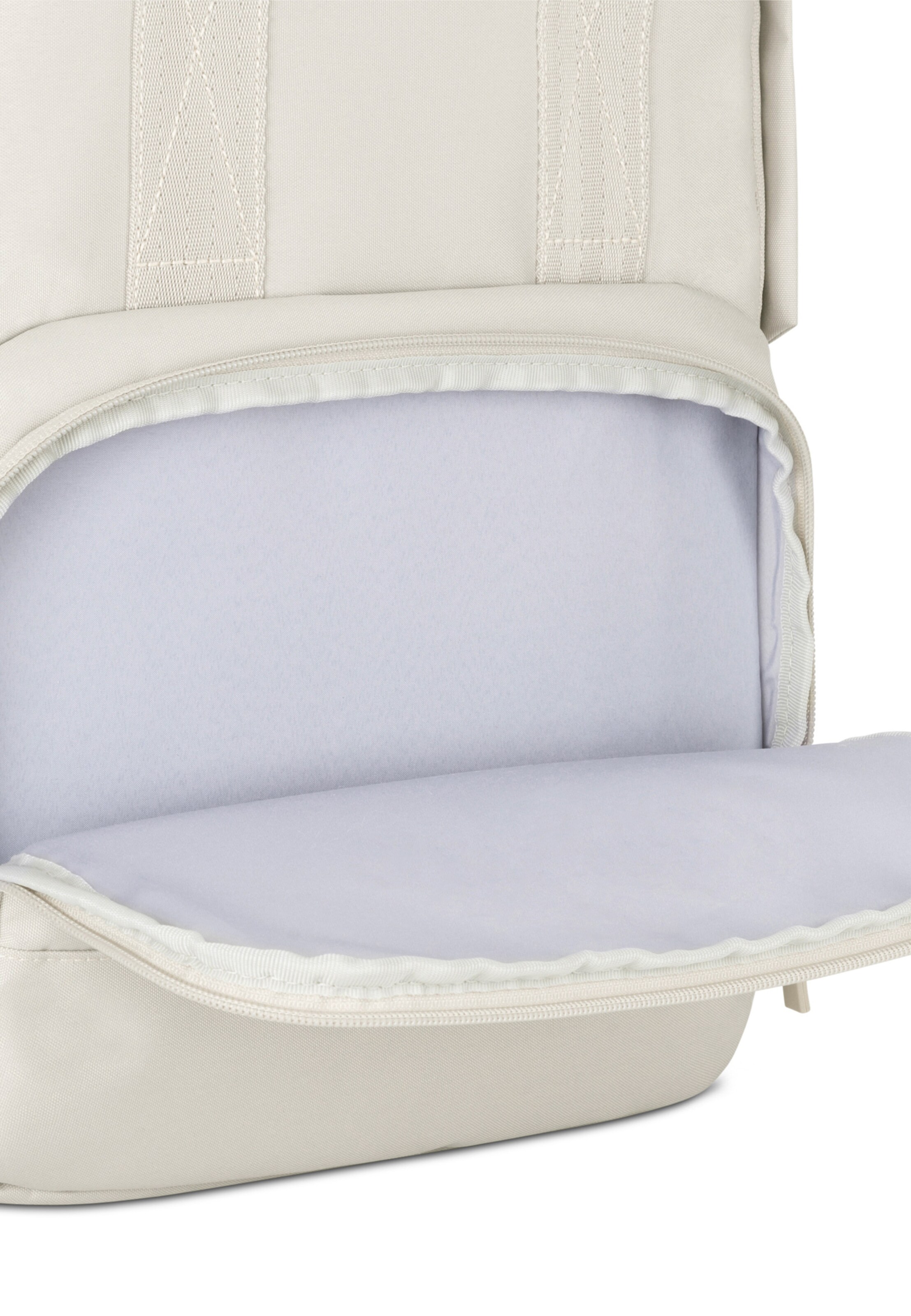 LARKSON Rygsæk 'No 6' i beige: top
