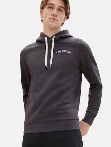 TOM TAILOR - Sweatshirt em cinzento