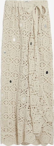 balta Desigual Sijonas: priekis