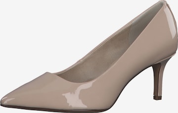 s.Oliver - Zapatos con plataforma en beige: frente