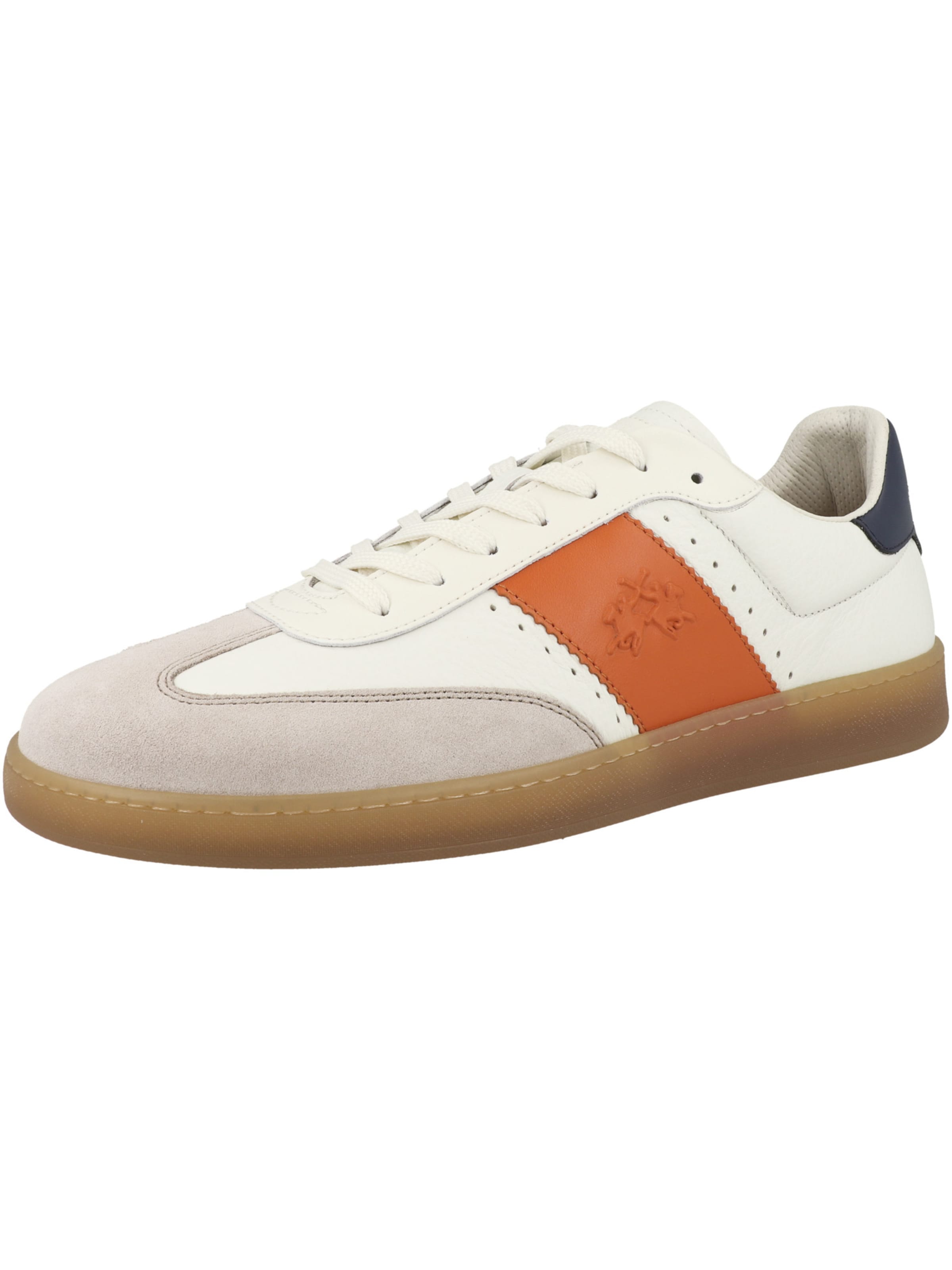 Sneaker bassa ' LFM261 ' di La Martina in arancione: frontale