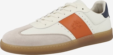 Sneaker bassa ' LFM261 ' di La Martina in arancione: frontale